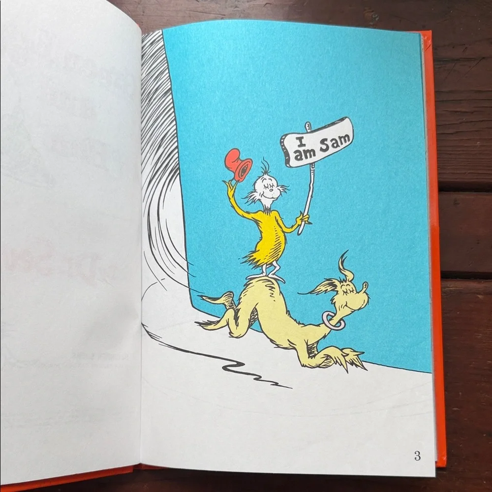 Vintage 1960 Green Eggs and Ham Book by Dr. Seuss - Picture 7 of 8